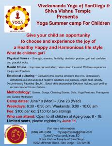 Yoga Camp For Children