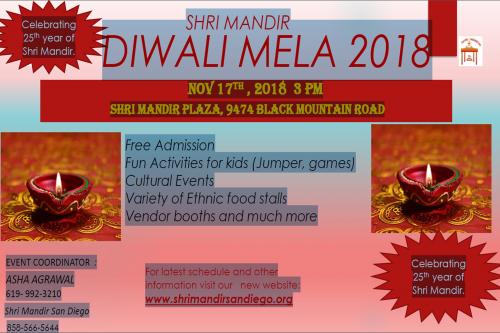 Diwali Mela 2018