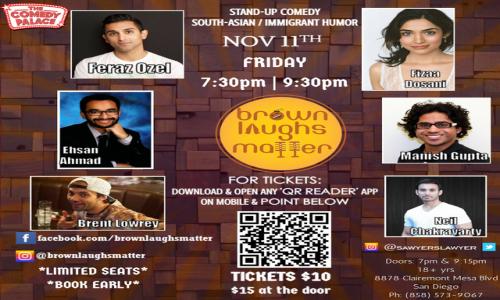 Brown Laughs Matter: South Asian Stand-Up Comedy