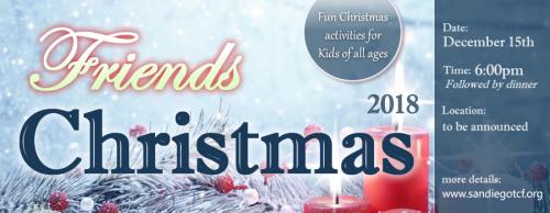 Friends Christmas 2018