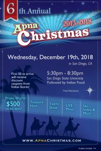 Apna Christmas 2018 - 6th Annual