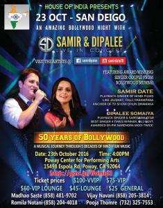 Samir Date & Deepali Soumaiya Live In Convert - Bollywood Extravaganza